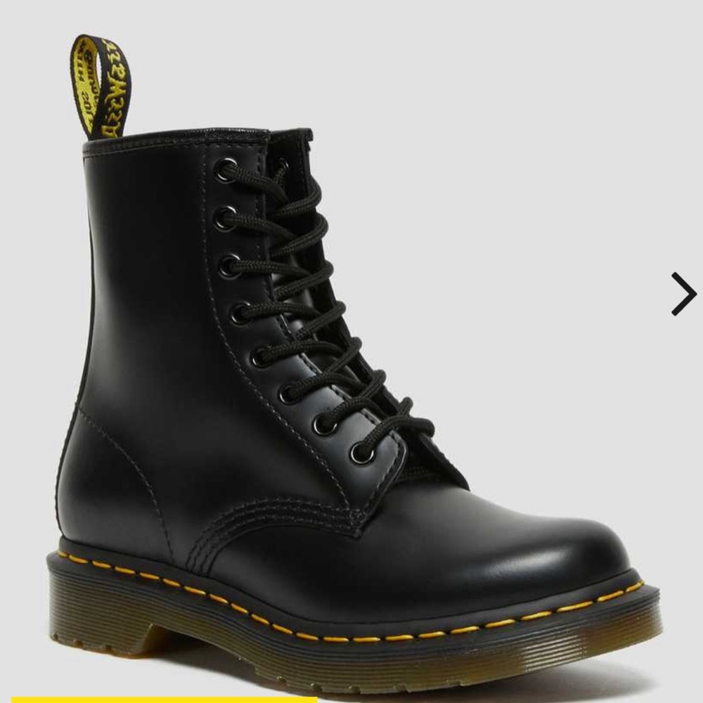 Black lace up Dr. Martens